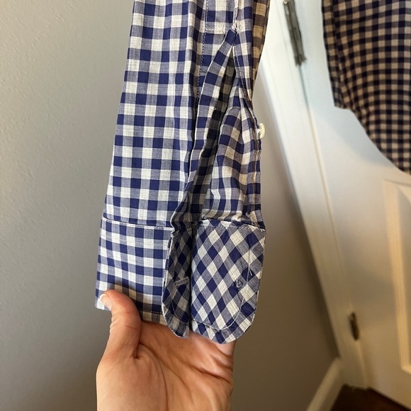 Billy Reid Checked Plaid Button Down Shirt - Picture 5 of 12